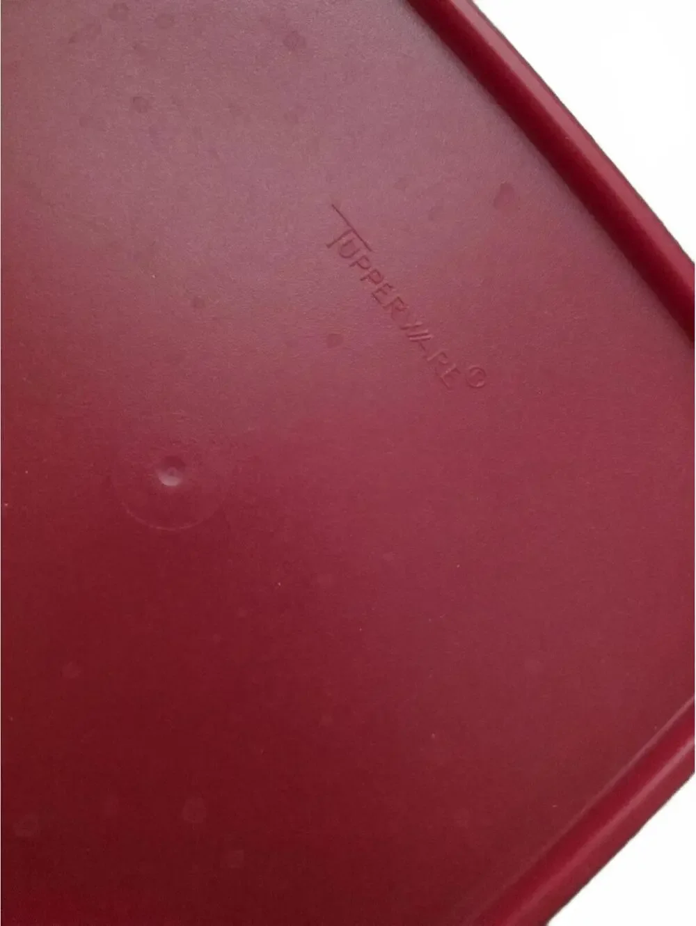 Tupperware Modular Mates Square Replacement Lid 1623 Red 7
